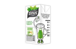 ZINUS - Соевый напиток из пророщенной сои 1,0л (1,8%) в упаковке по 12шт.