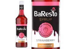 Сироп Баресто (BaResto) Клубника (Strawberry Professional) 1л