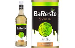 Сироп Баресто (BaResto) Лайм (Lime Professional)1л