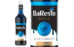 Сироп Баресто (BaResto) Блю Кюрасао (Blue Curacao Professional)1л