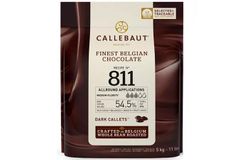 Callebaut - Шоколад темный 54,5% какао (811NV-W86) 5кг