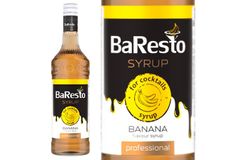 Сироп Баресто (BaResto) Желтый Банан (Banana Professional)1л