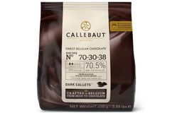 Callebaut - Шоколад темный 70,5% какао (70-30-38-E0-D94) 0,4кг