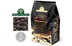 Master Martini – Шоколад темный 54% какао, Ariba Fondente (Ариба Фонденте) диски (32/34), 1кг, в коробке по 10шт.